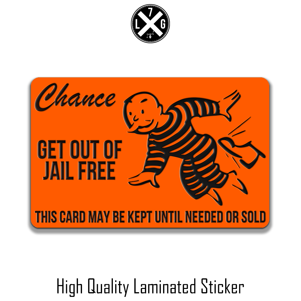 GET OUT OF JAIL FREE CARD SKIN